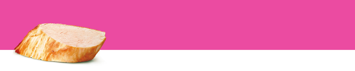 A cylindrical object with a textured surface is presented against a pink background.